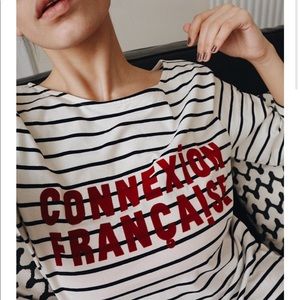 Connexion Francaise Striped long sleeve T-shirt S